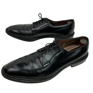 Allen Edmonds Brentwood Leather Oxford Dress Shoes Mens 12.5 AA Black Made In US